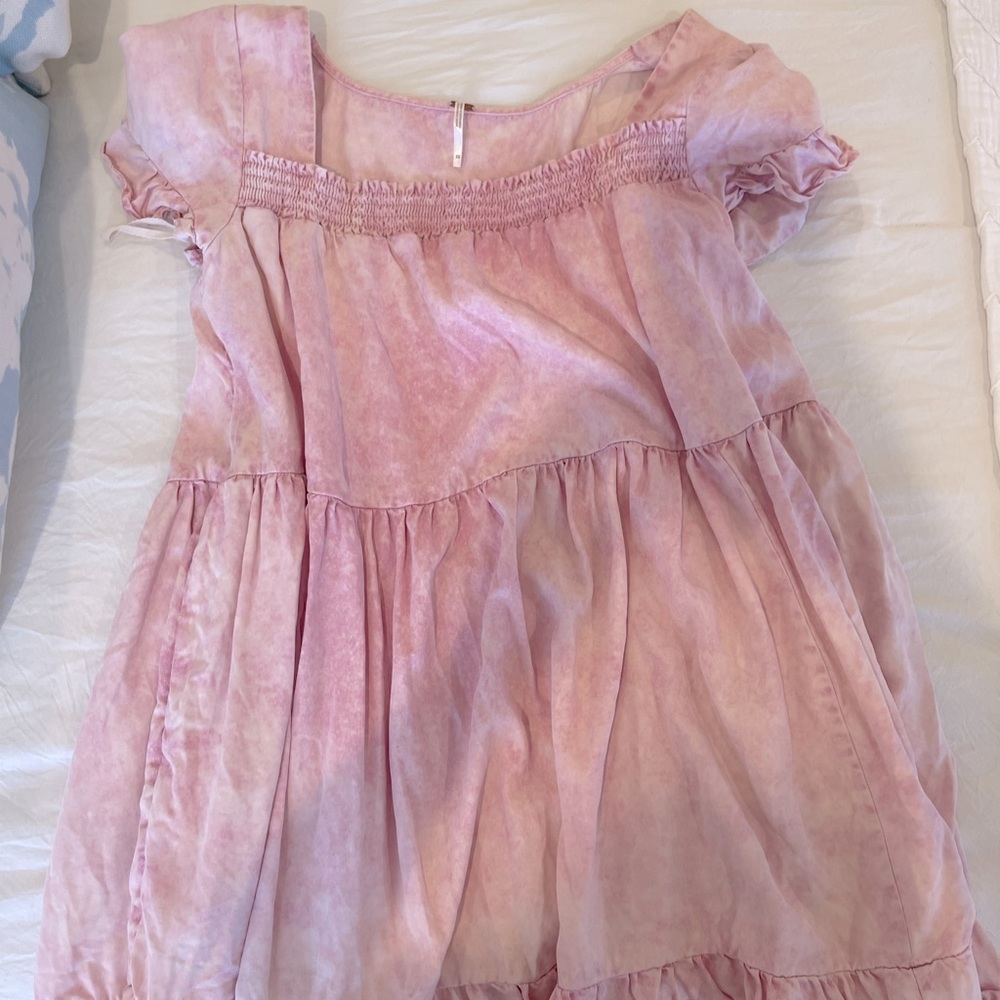 free people pink dress